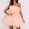 Femme Robe Trapèze Robe courte courte Noir Rose Claire Vin Fuchsia Rouge Sans Manches Couleur monochrome Dos Nu Multirang Maille Printemps Eté Sans Bretelles Soirée Personnalisé à la mode 2022 S M L miniinthebox