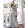 Femme Robe Évasée Robe longue maxi Vert Blanche Noir Rose poussiéreuse Dorée Bleu Poudré Gris Clair Rouge Bleu Marine Bleu clair Manches Courtes Couleur unie Couleur monochrome Maille Imprimer miniinthebox