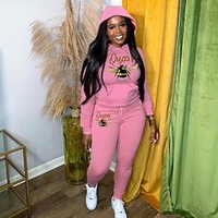 Femme Sweat à capuche Survêtement Ensembles de pantalons Joggings Pantalon Jogging basique Noir Blanche Sport extérieur Casual Graphic Cordon Imprimer Capuche S M L XL 2XL miniinthebox