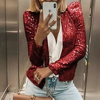 Femme Veste Soirée Mariage Entraînement L