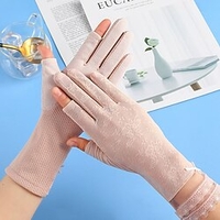 femmes uv protection solaire conduite gants écran tactile bras écran solaire gants pour sports de plein air fournitures d