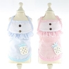 fleur dentelle chien robe chat princesse jarretelle costume chiot tutu floral arc vêtements chiot broderie jupe pour chats teddy chien petit moyen chiens miniinthebox