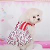 fleur dentelle chien robe chat princesse jarretelles costume chiot tutu floral arc vêtements chiot broderie jupe pour chats teddy chien petit moyen chiens miniinthebox