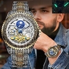 FORSINING Montre mécanique pour Hommes Analogique Remontage automatique Classique Mode à la mode Imperméable Gravure ajourée Phase de lune Alliage Alliage Thème classique Mode miniinthebox