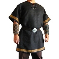 Guerrier Grandes Tailles Punk et gothique Epoque Médiévale Renaissance 17ème siècle Chemisier / Chemise Homme Costume Vintage Cosplay Soirée Chemisier miniinthebox
