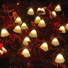 Guirlande solaire led décoration de jardin extérieur lumières de champignons ip65 guirlande étanche décor de patio lumières solaires extérieures lumière de fée miniinthebox