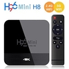 h96 mini h8 boîte de télévision intelligente h96mini rk3228 2.4g 5g wifi android 9 bt4.0 4k suppot youtube google jouer dlna airplay cas décodeur miniinthebox