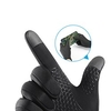 Homme 1 paire Gants hiver Gant Gants tactiles Travail Extérieur Gants Tendance Antidérapant Vestimentaire Couleur Pleine Noir Rose Claire Gris miniinthebox