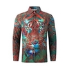 Homme Chemise Animal tigre Imprimés Photos Col rabattu Jaune Rouge Bleu Roi Bleu Vert Extérieur Plein Air manche longue Bouton bas Imprimer Vêtement Tenue Mode Design Casual Flexible miniinthebox