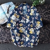 Homme Chemise Chemise hawa enne Floral Imprimés Photos Col rabattu Bleu Plein Air Casual Manches courtes Bouton bas Imprimer Vêtement Tenue Tropique Mode Hawa en Design miniinthebox