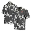 Homme Chemise Chemise hawa enne Floral Imprimés Photos Col rabattu Gris Plein Air Casual Manches courtes Bouton bas Imprimer Vêtement Tenue Tropique Mode Hawa en Design miniinthebox