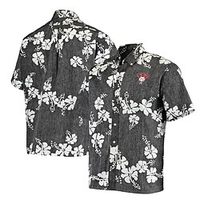 Homme Chemise Chemise hawa enne Floral Imprimés Photos Col rabattu Gris Plein Air Casual Manches courtes Bouton bas Imprimer Vêtement Tenue Tropique Mode Hawa en Design miniinthebox