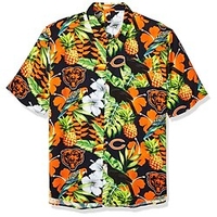 Homme Chemise Chemise hawa enne Floral Ours Ananas Oiseau Imprimés Photos Col rabattu Noir Jaune Rouge Bleu Extérieur Plein Air Manches courtes Bouton bas Imprimer Vêtement Tenue Tropique Mode miniinthebox