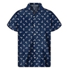 Homme Chemise Chemise hawa enne Imprimés Photos Ancre Col rabattu bleu marine Casual Vacances Manche Courte Bouton bas Imprimer Vêtement Tenue Tropique Mode Hawa en Flexible miniinthebox