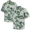 Homme Chemise Chemise hawa enne Imprimés Photos Feuilles Col rabattu Vert Plein Air Casual Manches courtes Bouton bas Imprimer Vêtement Tenue Tropique Mode Hawa en Design miniinthebox