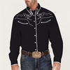 Homme Chemise Chemise Western Floral Imprimés Photos Col rabattu Noir Vert Extérieur Plein Air manche longue Bouton bas Imprimer Vêtement Tenue Mode Vêtement de rue Design style occidental miniinthebox