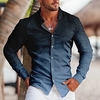 Homme Chemise Imprimés Photos Col rabattu Rose poussiéreuse Bleu Marron Vert Extérieur Plein Air manche longue Bouton bas Imprimer Vêtement Tenue Sportif Mode Vêtement de rue Design miniinthebox