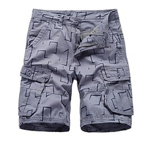 Homme Décontractée Classique Short Short Cargo Short de travail Bandes Multi poche Longueur genou Pantalon Décontractée du"idien Non Elastique Bande Respirable Extérieur Taille médiale Noir Vert miniinthebox