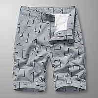 Homme Décontractée Classique Short Short Cargo Short de travail Multi poche Court Pantalon du"idien Non Elastique Avec motifs Extérieur Taille médiale Noir Bleu Vert Véronèse Grise Kaki 29 30 31 miniinthebox