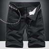 Homme Décontractée Classique Short Short Cargo Short de travail Multi poche Court Pantalon du"idien Non Elastique Couleur unie Extérieur Taille médiale Noir Bleu Vert Véronèse Grise Kaki 29 30 31 miniinthebox