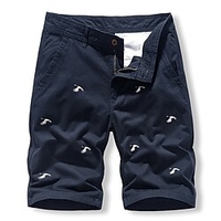 Homme Décontractée Classique Short Short Cargo Short de travail Multi poche Court Pantalon du"idien Non Elastique Couleur unie Extérieur Taille médiale Noir Bleu Vert Véronèse Grise Kaki 29 30 31 miniinthebox