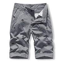 Homme Décontractée Classique Short Short Cargo Short de travail Multi poche Court Pantalon du"idien Non Elastique Motif Extérieur Taille médiale Noir Vert Véronèse Grise Kaki Bleu Foncé 29 30 31 miniinthebox