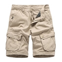 Homme Décontractée Classique Short Short Cargo Short de travail Multi poche Longueur genou Pantalon Décontractée du"idien Non Elastique Animal Respirable Extérieur Taille médiale Noir Vert / Eté miniinthebox