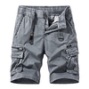 Homme Décontractée Classique Short Short Cargo Short de travail Multi poche Taille elastique Court Pantalon du"idien Micro-élastique Plein Extérieur Taille médiale Noir Gris Vert Véronèse Kaki 30 miniinthebox