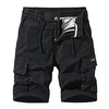 Homme Décontractée Classique Short Short Cargo Short de travail Multi poche Taille elastique Court Pantalon du"idien Micro-élastique Plein Extérieur Taille médiale Noir Gris Vert Véronèse Kaki 30 miniinthebox