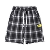 Homme Décontractée Short Short Longueur genou Pantalon Décontractée du"idien Micro-élastique Treillis Extérieur Taille médiale Noir / Blanc M L XL XXL 3XL miniinthebox
