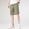 Homme Décontractée Short Short Longueur genou Pantalon du"idien Micro-élastique Plein Extérieur Taille médiale Armée verte Vert Herbe Noir Rouge Abricot M L XL XXL 3XL miniinthebox