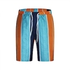 Homme Décontractée Short Short Short de plage Longueur genou Pantalon Non Elastique Mosa que Taille médiale Arc-en-ciel S M L XL XXL miniinthebox