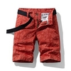 Homme Décontractée Sportif Short Short de plage Plusieurs poches Longueur genou Pantalon du"idien Gymnastique Non Elastique Couleur unie Poids Léger Des sports Taille médiale Safran des Indes miniinthebox