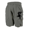 Homme Design Style classique Actif Short Poche Taille elastique Imprimer Court Pantalon Sport extérieur Casual Micro-élastique Imprimés Photos Crânes Confort Respirable Taille médiale Gris Foncé S M miniinthebox