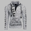Homme Pull Chandail Pull Tricoter Tricoté Abstrait Col V à la mode Style vintage Usage"idien Vêtement Tenue Hiver Automne Noir Marron M L XL miniinthebox