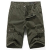 Homme Short Cargo Short 6 poches Plein Confort Extérieur du"idien Sortie 100% Coton Mode Vêtement de rue Noir Vert Véronèse miniinthebox