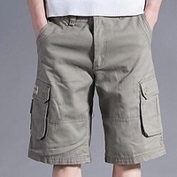 Homme Short Cargo Short 6 poches Plein Confort Extérieur du"idien Sortie Mélange de Coton Mode Vêtement de rue Noir Jaune miniinthebox