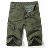 Homme Short Cargo Short 6 poches Plein Confort Extérieur du"idien Sortie Mode Vêtement de rue Noir Vert Véronèse miniinthebox