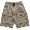 Homme Short Cargo Short Cordon Taille elastique Multi poche Plein Confort Vestimentaire Longueur genou Extérieur du"idien Sortie 100% Coton Sportif mode Noir Kaki miniinthebox