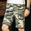 Homme Short Cargo Short Poche Camouflage Confort Vestimentaire Longueur genou Extérieur du"idien Sortie 100% Coton Sportif mode Bleu foncé Kaki miniinthebox