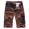 Homme Short Cargo Short Poche Mosa que Confort Vestimentaire Longueur genou Extérieur du"idien Sortie 100% Coton Sportif mode Vert militaire Café miniinthebox