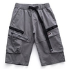 Homme Short Cargo Short Taille elastique Multi poche Plein Confort Vestimentaire Longueur genou Extérieur du"idien Sortie 100% Coton Sportif mode Vert militaire Noir miniinthebox