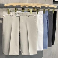 Homme Short Short Chino Bermuda Short de travail Plein Confort Longueur genou Extérieur du"idien Sortie 100% Coton Mode Vêtement de rue Noir Blanche miniinthebox