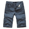 Homme Short Short Chino Bermuda Short de travail Zippé Plein Confort Longueur genou Extérieur du"idien Sortie 100% Coton Mode Vêtement de rue Blanche Vert Véronèse miniinthebox