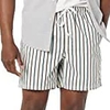 Homme Short Short de plage Shorts décontractés Poche Cordon Taille elastique Plein Confort Respirable Extérieur Vacances Sortie basique Vêtement de rue Noir Blanche miniinthebox