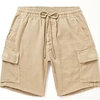 Homme Short Short en lin Shorts décontractés Cordon Taille elastique Multi poche Plein Confort Respirable Extérieur Vacances Sortie Lin Vêtement de rue mode Vert militaire Noir miniinthebox