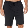 Homme Short Shorts décontractés Cordon Taille elastique Plein Confort Respirable Extérieur du"idien Vacances basique Vêtement de rue Noir Bleu foncé miniinthebox