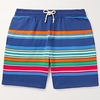Homme Short Shorts décontractés Poche Cordon Taille elastique marinière Confort Respirable Extérieur du"idien Vacances basique Vêtement de rue Bleu miniinthebox
