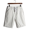 Homme Short Shorts décontractés Poche Cordon Taille elastique Plein Confort Respirable Extérieur Vacances Sortie Vêtement de rue mode Bleu foncé Kaki miniinthebox