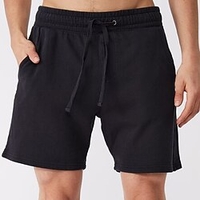 Homme Short Shorts décontractés Poche Cordon Taille elastique Plein Confort Respirable Extérieur Vacances Vêtement de rue mode Noir Bleu foncé miniinthebox